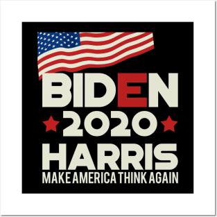 Joe Biden Kamala Harris 2020 Election Democrat Liberal Posters and Art